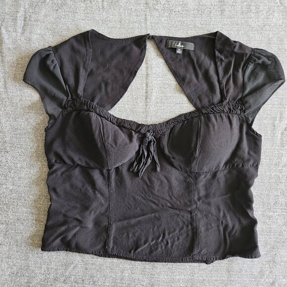 Chic Black Women's Top - Picture 1 of 14